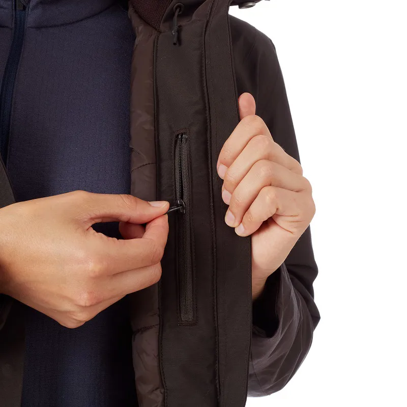 Mammut Womens Chamuera Hardshell Thermo Hooded Parka Deer-6